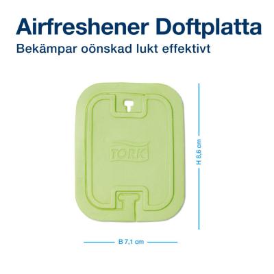 AIRFRESHENER TORK UNIVERSAL DOFTPLATTA CITRUS 20ST/FRP