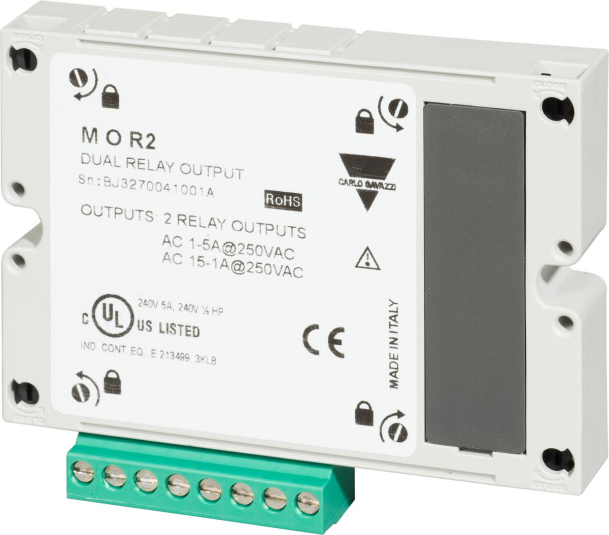 Utgångsmodul MO - MODUL 2XRELÄ MOR2