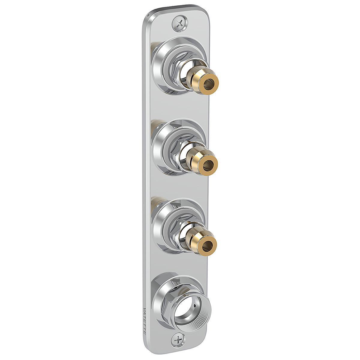 Kopplingsbricka V6 Grön 4-rör, Vatette - VATETTE KOPPLINGSBRICKA V6GRÖN 4-RÖR 60C/C 1X20,3X16X2,0-2,5