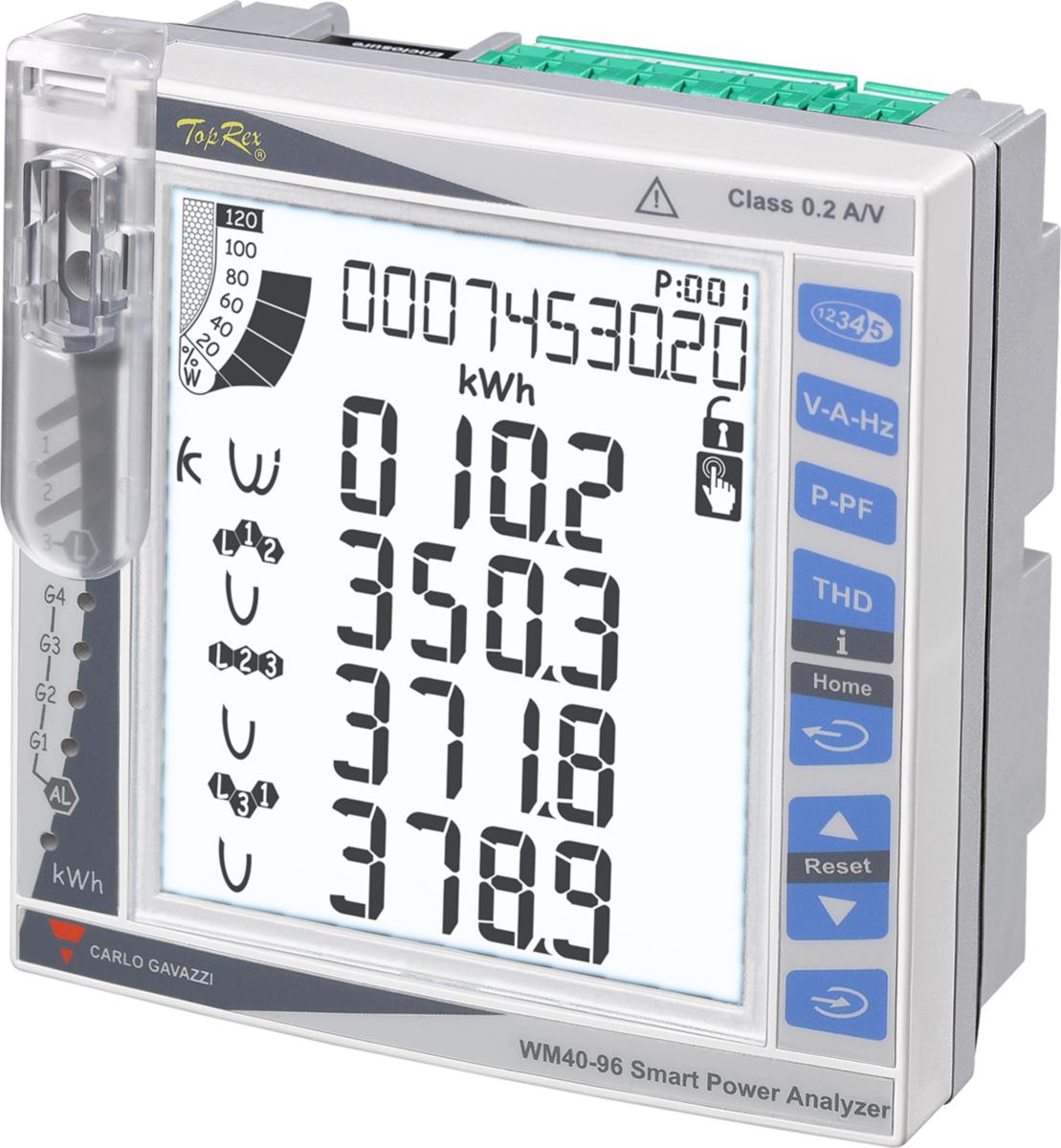 Network Analyzer WM40-96 - SMART MODULAR POWER ANALYZER WM40AV53H