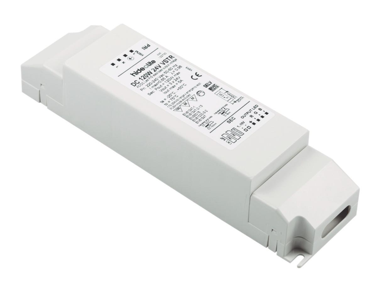 LED-Dimtrafo VSTR, Hide-a-lite - LED DRIVER VSTR 24VDC 120W