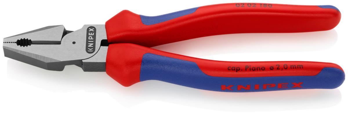Combination plier  Knipex 0202 Comfort Kraft - Kombinasjonstang 0202-180 Knipex 180mm 2-Komp
