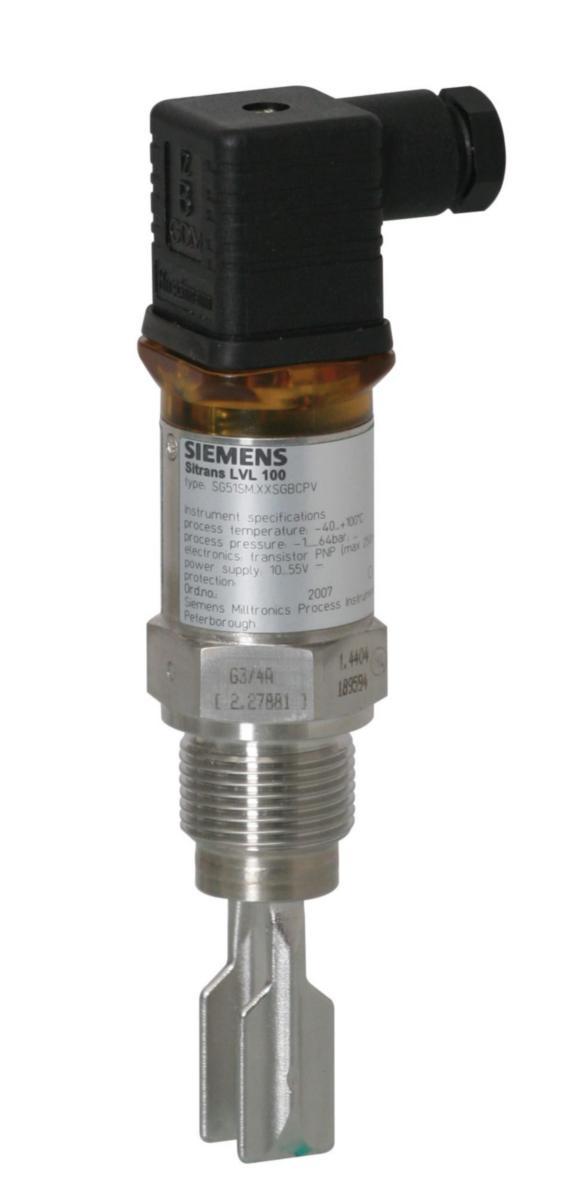 Nivåvakt Sitrans LVL100, Siemens - LVL100. G3/4". PNP G3/4" PNP. AISI316L