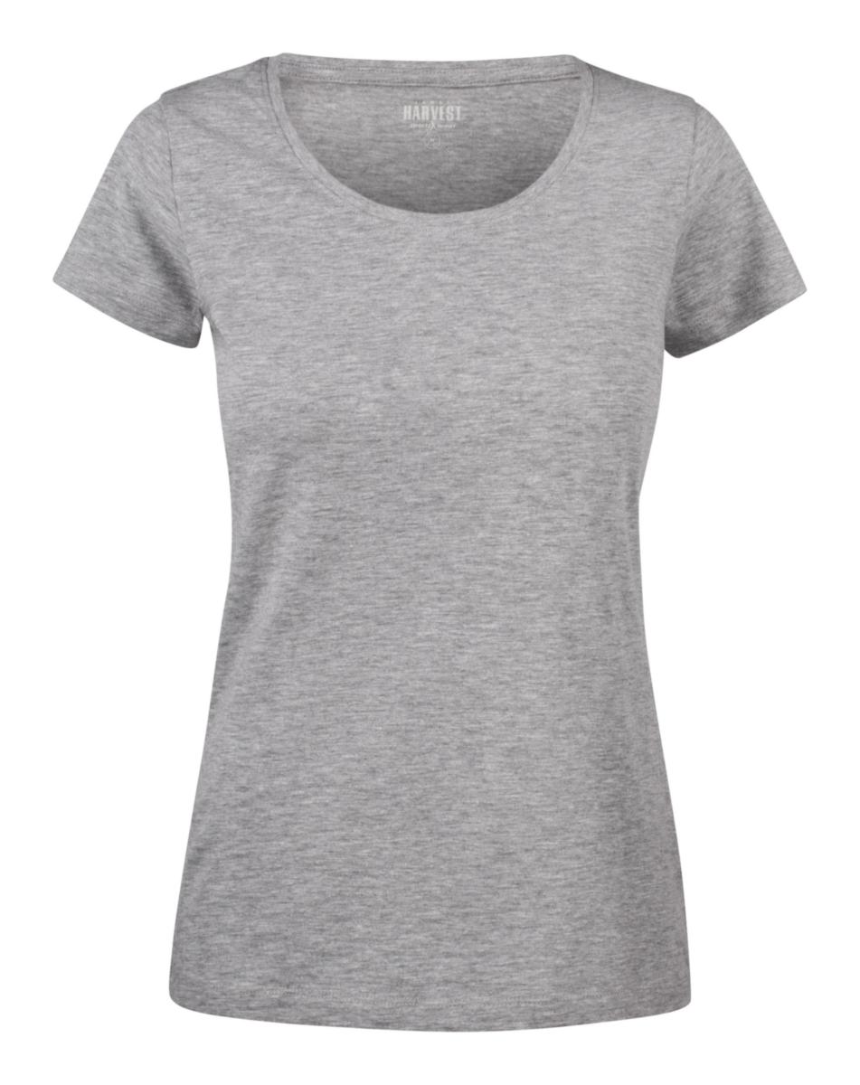 T-shirt Harvest Twoville 2124005 Dam - T-SHIRT HARVEST TWOVILLE DAM 2124005 GRÅ STL XL