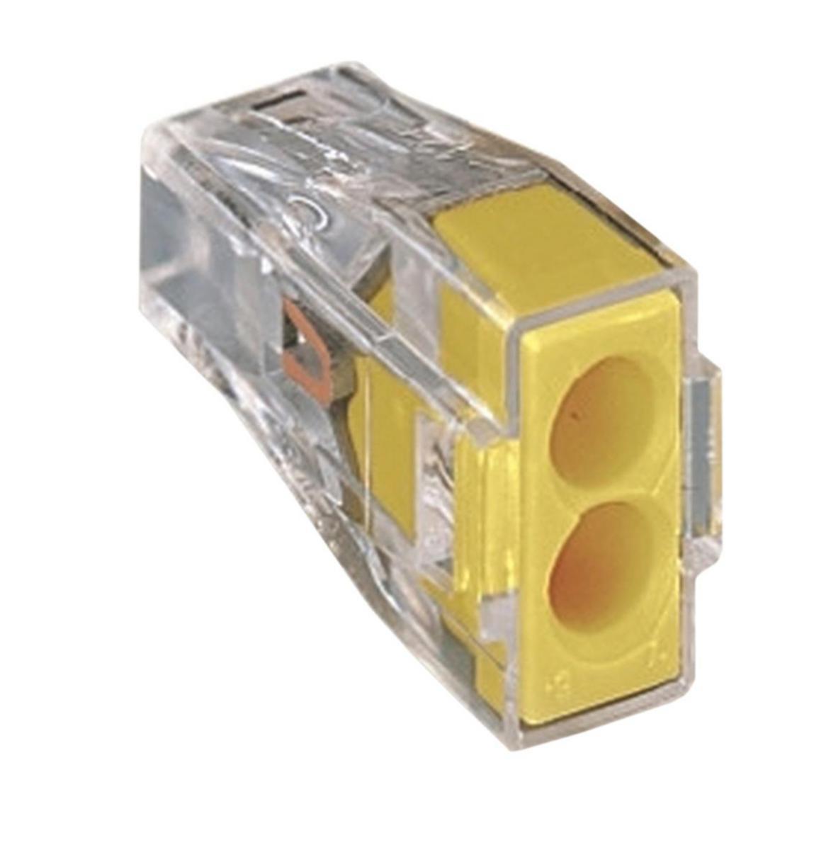Top clamp Wago 773 of transparent polycarbonate - PUSH WIRE®CONNECTOR WAGO WAGO 773-102