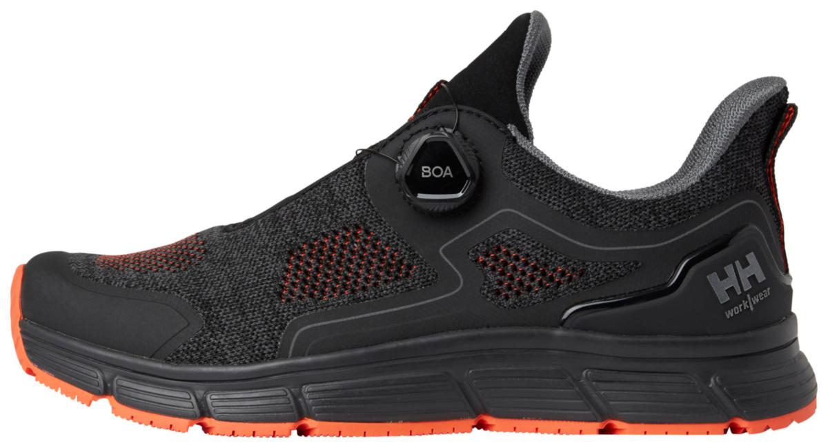 Professional Shoe Helly Hansen 78358 Kensington - SOFTTOE KENSINGTON BOA O1 78358_992 BLACK/ORANGE 38