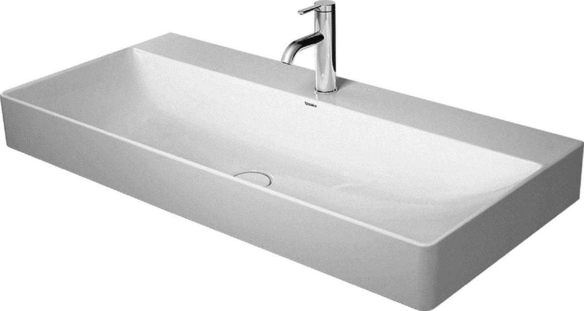 Tvättställ DuraSquare, Duravit - DURAVIT TVÄTTSTÄLL DURASQUARE BULT, 1000X470 UTAN BL.HÅL