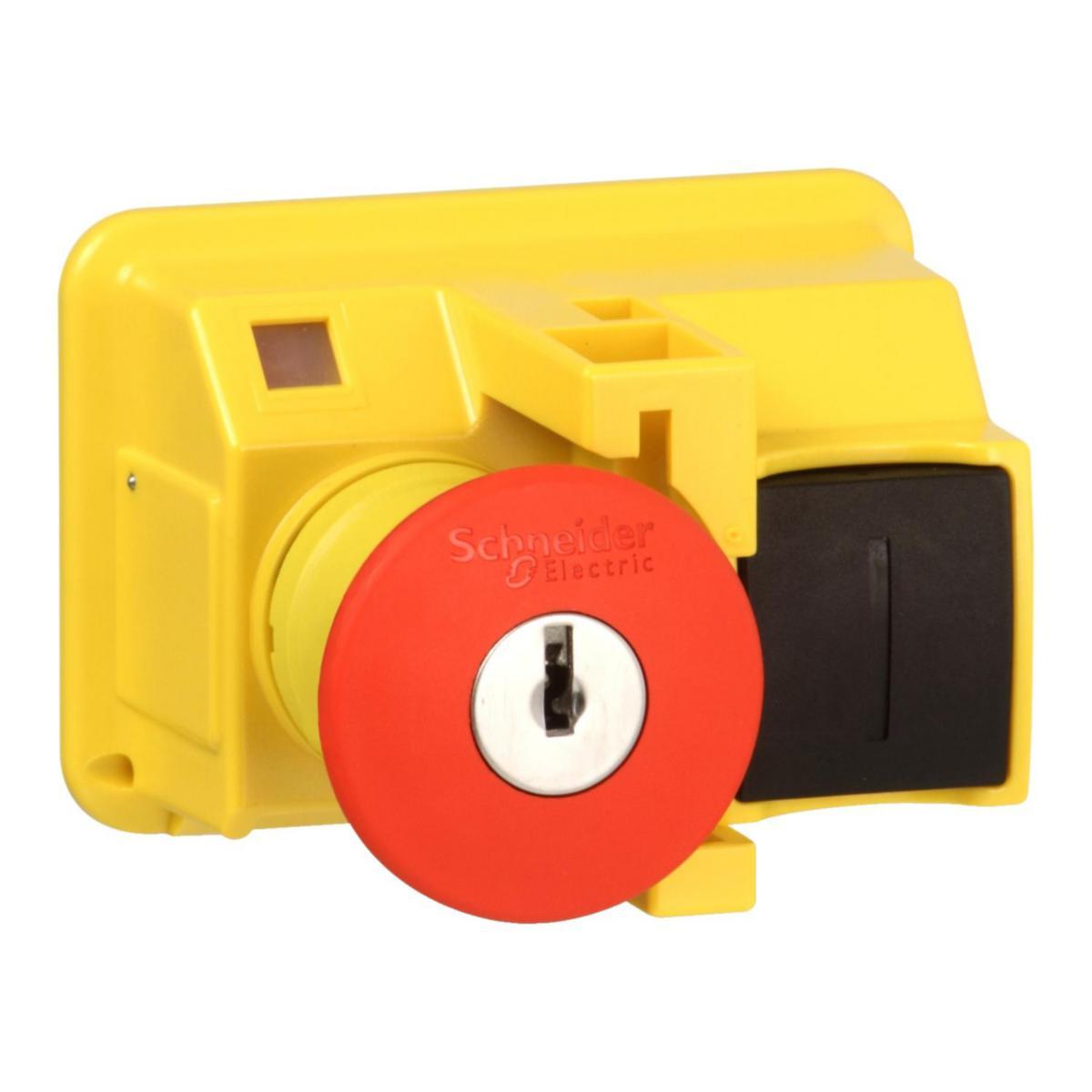 Stoppknapp röd GV2 - SVAMPTRYCKE GV2 K021 TRIGGER-ACTION