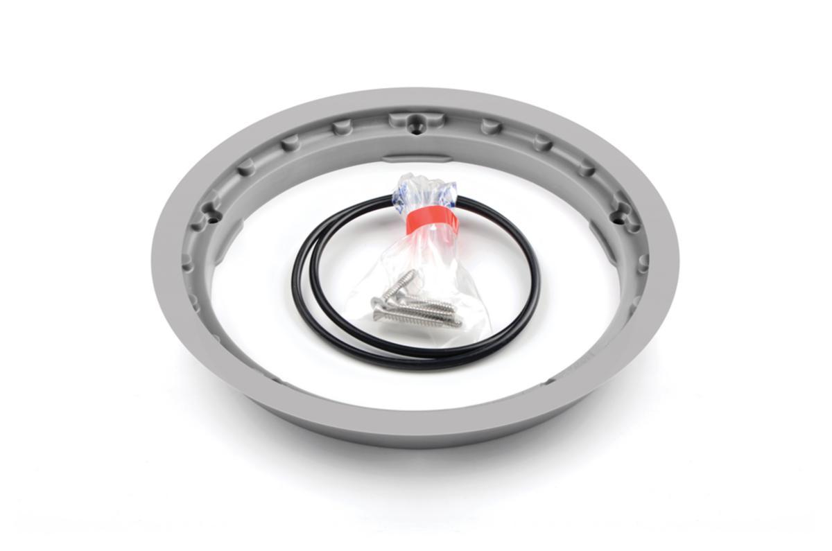 Klämring med 5 rostfria skruvar och O-ring , Jafo - JAFO KLÄMRING GRÅ PLAST,5 RFR SKRUV KLÄMRING TILL 86:AN