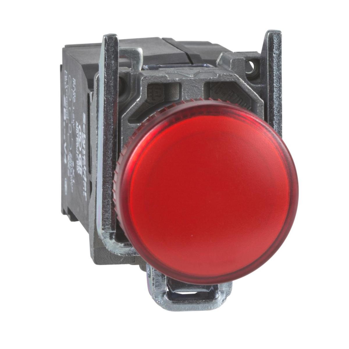 Signallampa XB4BV med inbyggd LED - SIGNALLAMPA XB4-BVM4 RÖD LED 230/240V AC RÖD