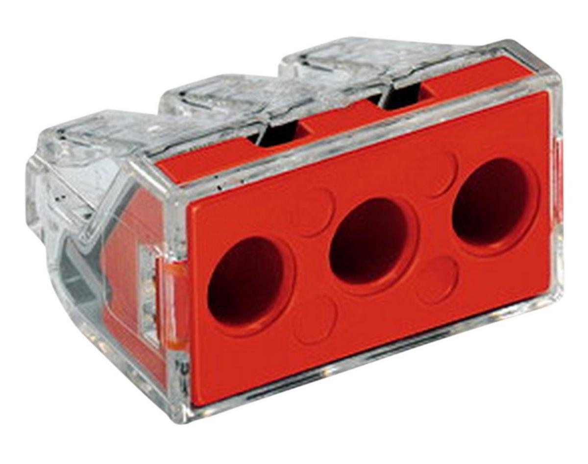 Top clamp Wago 773 of transparent polycarbonate - PUSH WIRE® CONNECTOR 773-332