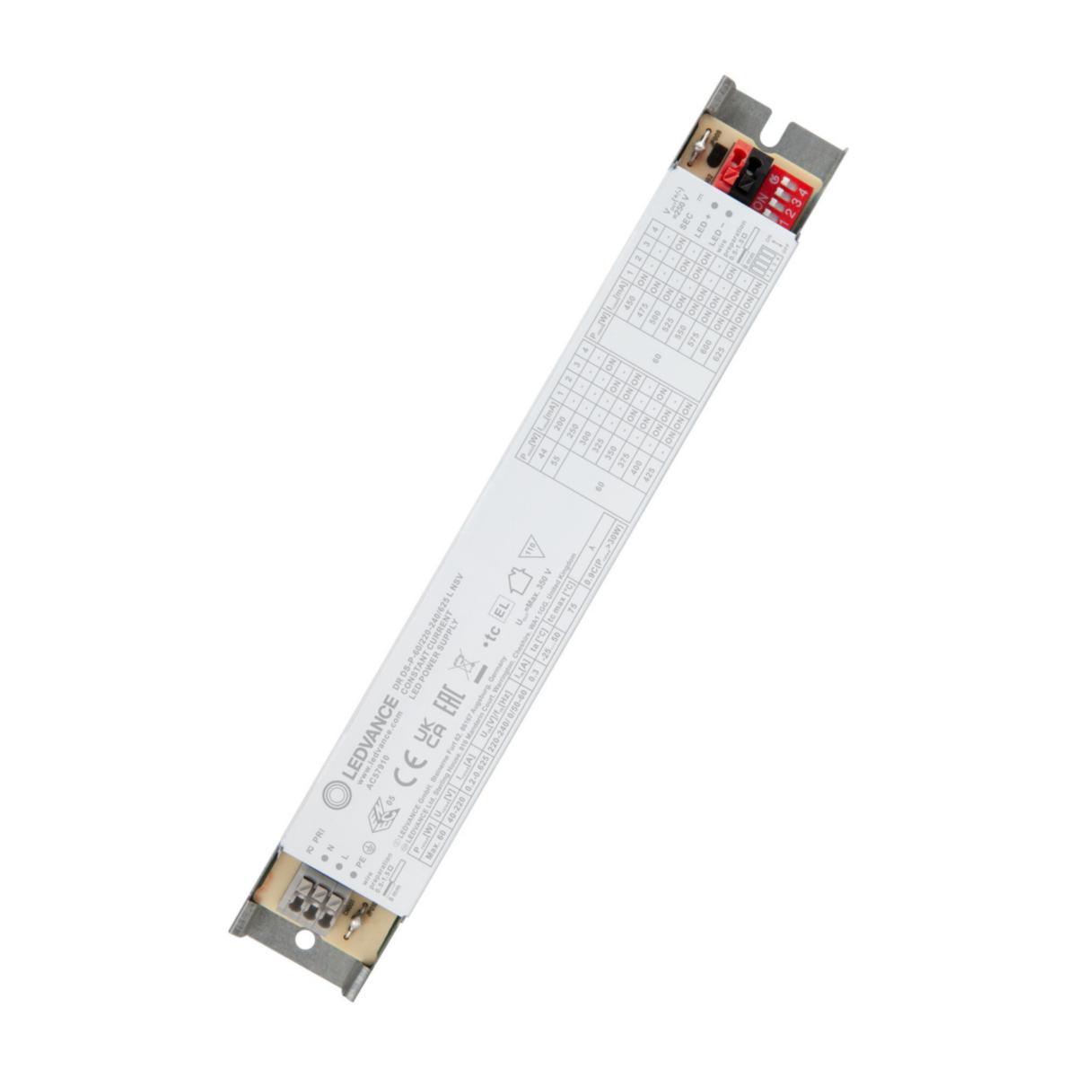 LED Driver Dip-Switch Linear - DRIVDON DS 60/220-240/625 4099854258510