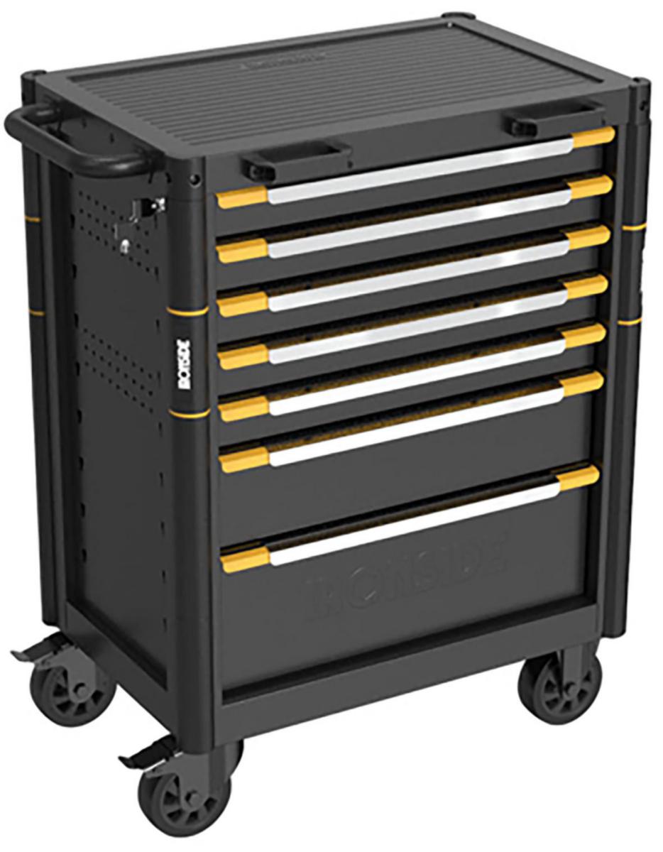 Tool trolley Ironside HD 69 cm - ROLLING CABINET IRONSIDE KEY 790X480X960MM 7 DRAWERS 103910