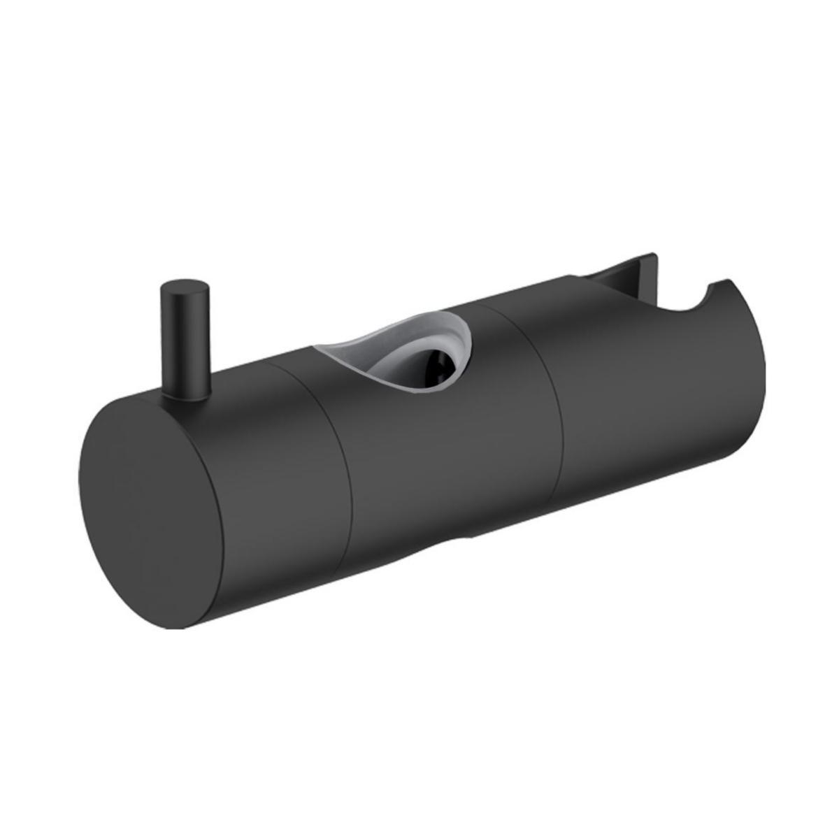 Sliding parts for shower set AZUR, a-collection - AZUR SLIDER FOR DIA 25 MM FOR MIXERPACK, BLACK