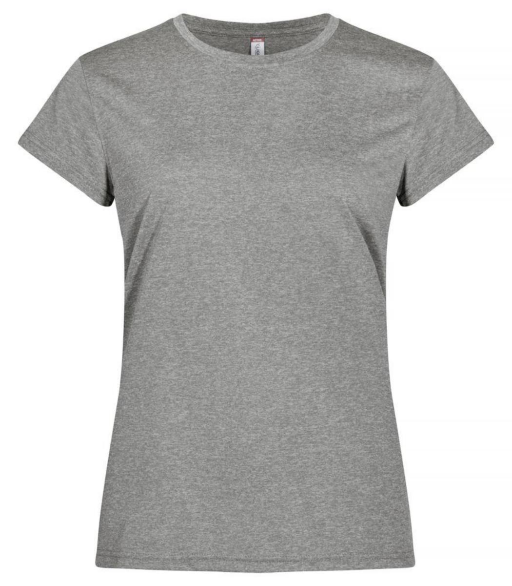 T-shirt Clique 029039 Basic Active-T Dam - T-SHIRT CLIQUE 029039 BASIC DAM ACTIVE-T GRÅMEL. STL S