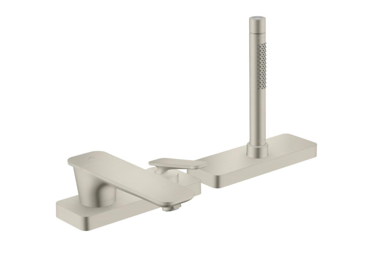 Badkarsblandare Axor Citterio C 1-grepp 3-hål, Hansgrohe - HANSGROHE BADKARSBLANDARE AXOR CITTERIO C OPTIK RF STÅL