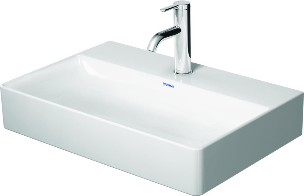 Tvättställ DuraSquare, Duravit - DURAVIT TVÄTTSTÄLL DURASQUARE BULT, 600X400