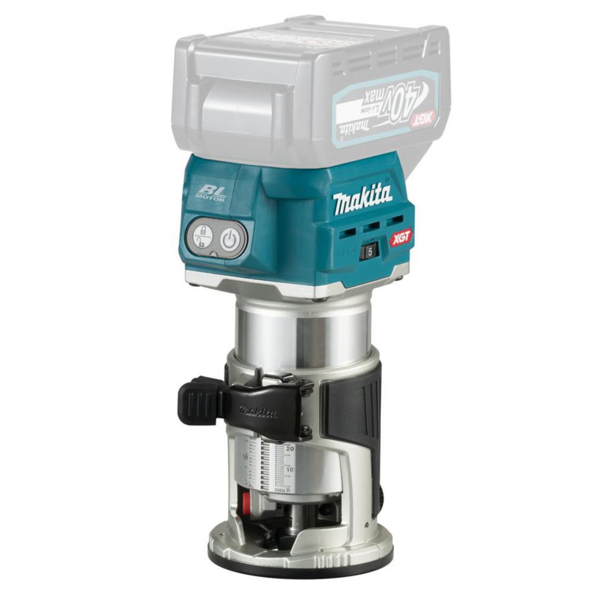 Multifräs Makita RT001GZ04 SOLO - MULTIFRÄS MAKITA RT001GZ04 40V 10000-31000RPM SOLO 6/8MM
