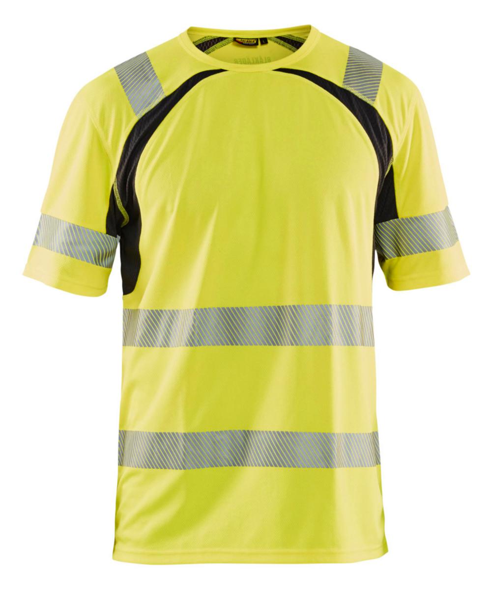 T-shirt Blåkläder 3397-1013 - T-SHIRT BLK 3397-1013 UV PRO YELLOW/BLACK SIZE S CL2