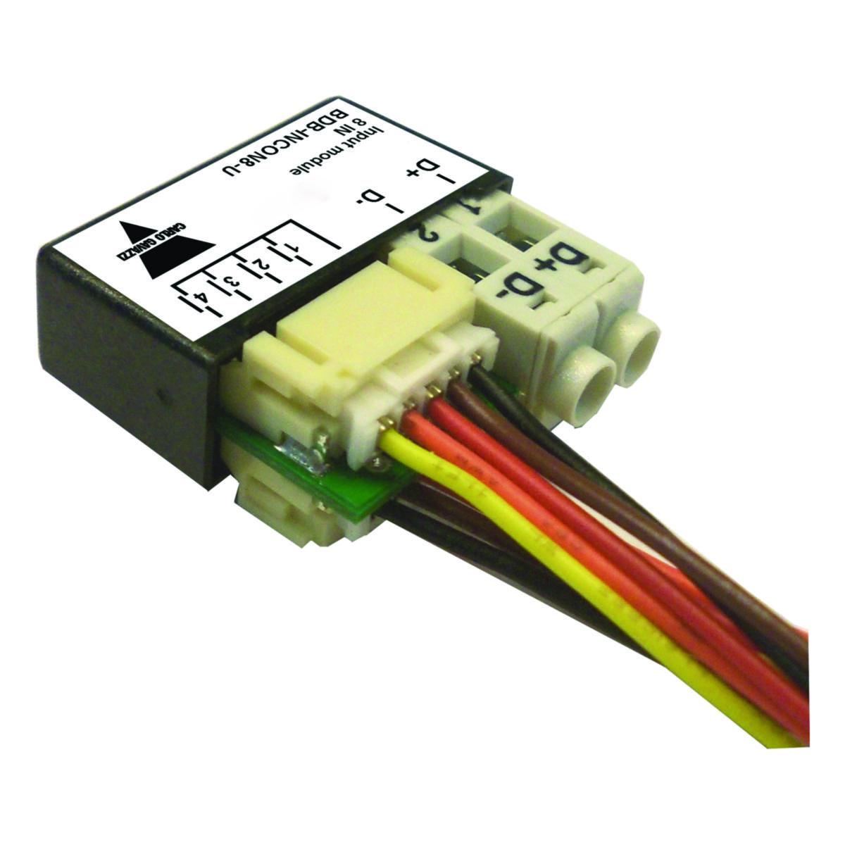 In/utgångsmodul, Carlo Gavazzi - INGÅNGSMODUL 8 KONT. DOSA