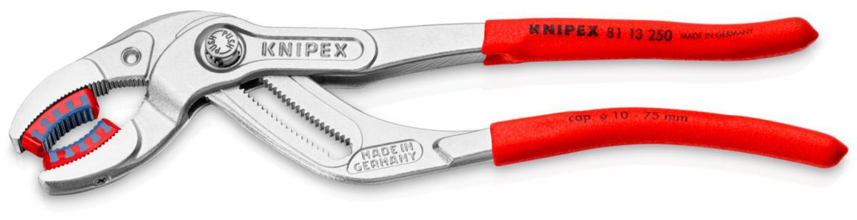 Vattenlås- & kopplingstång Knipex 8113 - VATTENLÅSTÅNG KNIPEX KROM PLASTBACK 2 81 13 250