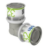 Vinkel, S-Press PLUS PPSU, Uponor