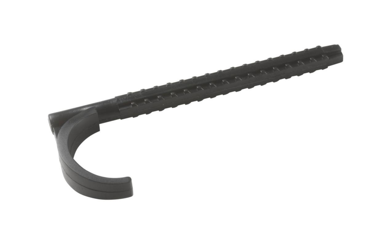 Nail clip single for plastic and protective pipes against concrete, a-collection - SINGLE LEVER 25-34MM A-COLLECTION, PLASTIC