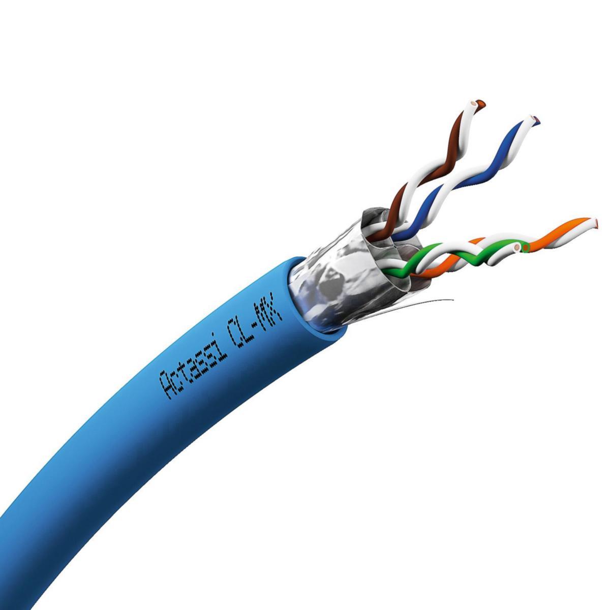 Datakabel Actassi C6A F/FTPMX Dca & Cca, Schneider - KAT 6A F/FTPMX 4P DCA BL T1000 VDICD68X318