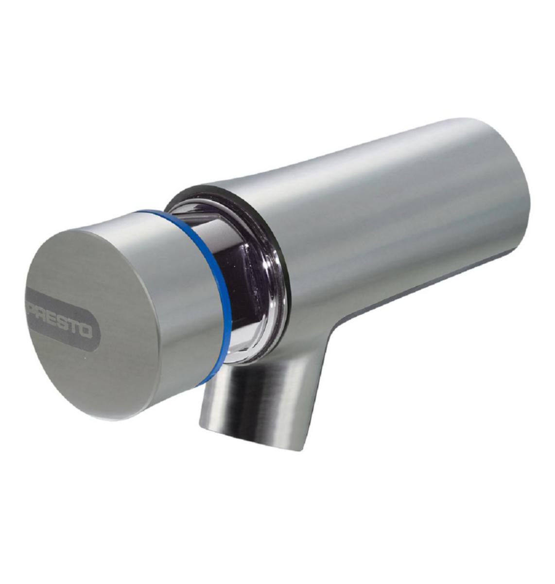 Tappventil Presto Neo Steel - PRESTO NEO TAPPVENTIL FÖR VÄGG INOX KV G15 SPOLTID 7 SEK