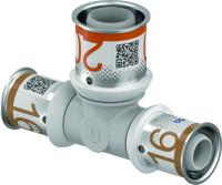 T-rör, S-Press PLUS förminskat PPSU, Uponor