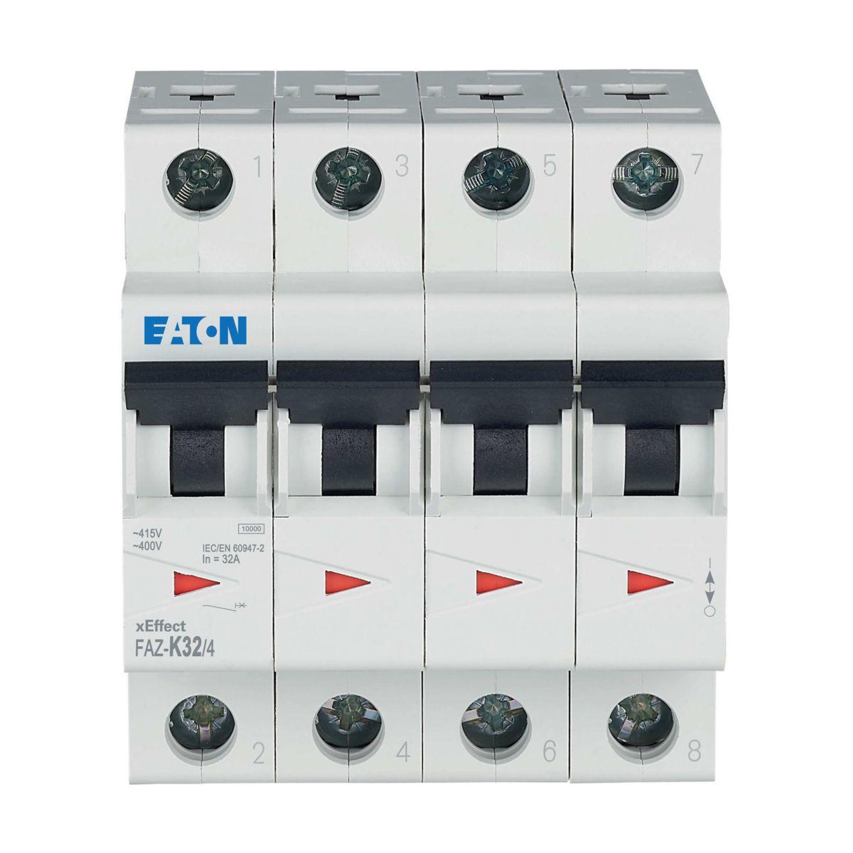 Minibrytare FAZ-K - MINIBRYTARE FAZ 32A K FAZ-K32/4