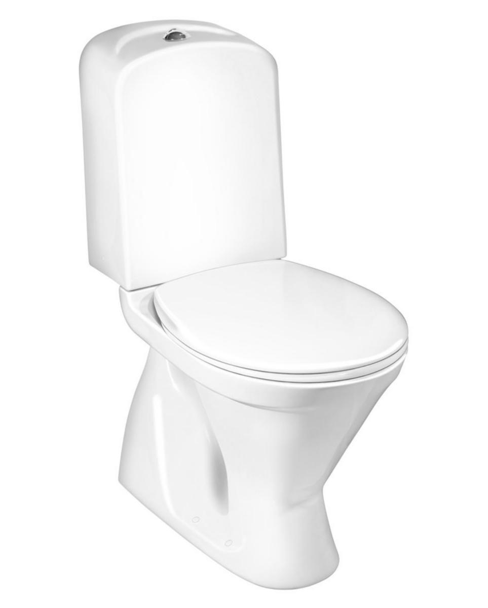 WC chair Nordic³, Gustavsberg - GBG NORDIC3 WC 3500 S-TRAP 3/6L. WITH SEAT