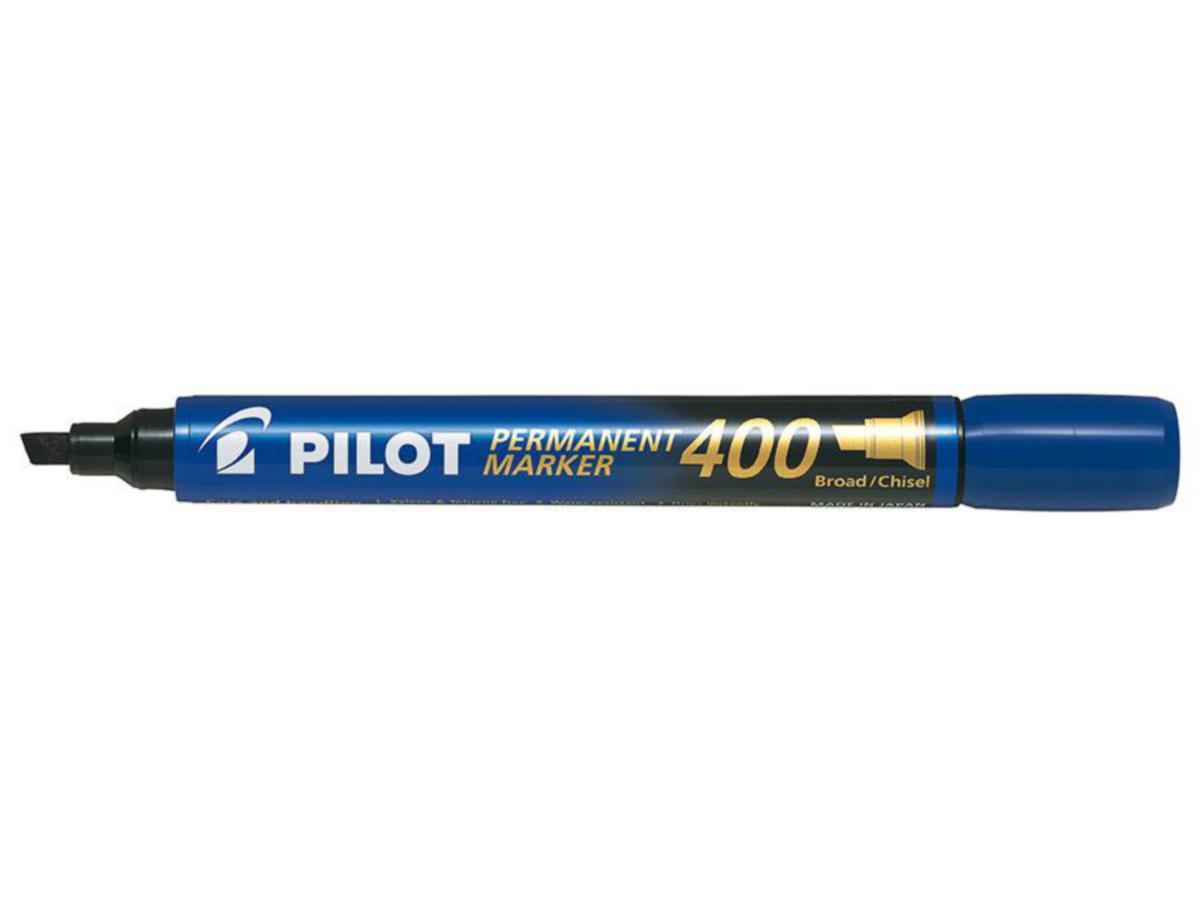 Marker pen Pilot - MARKER PEN ASKEW TIP PILOT 20 PENS BLUE