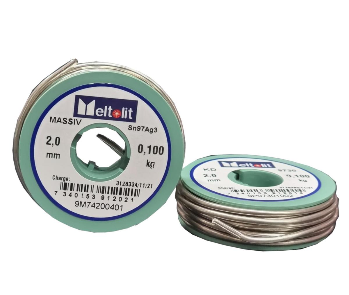 Lödtenn Meltolit SN100Ni+ ULT - LÖDTENN MELTOLIT SN100NI+ "ULT 1,5MM 100G