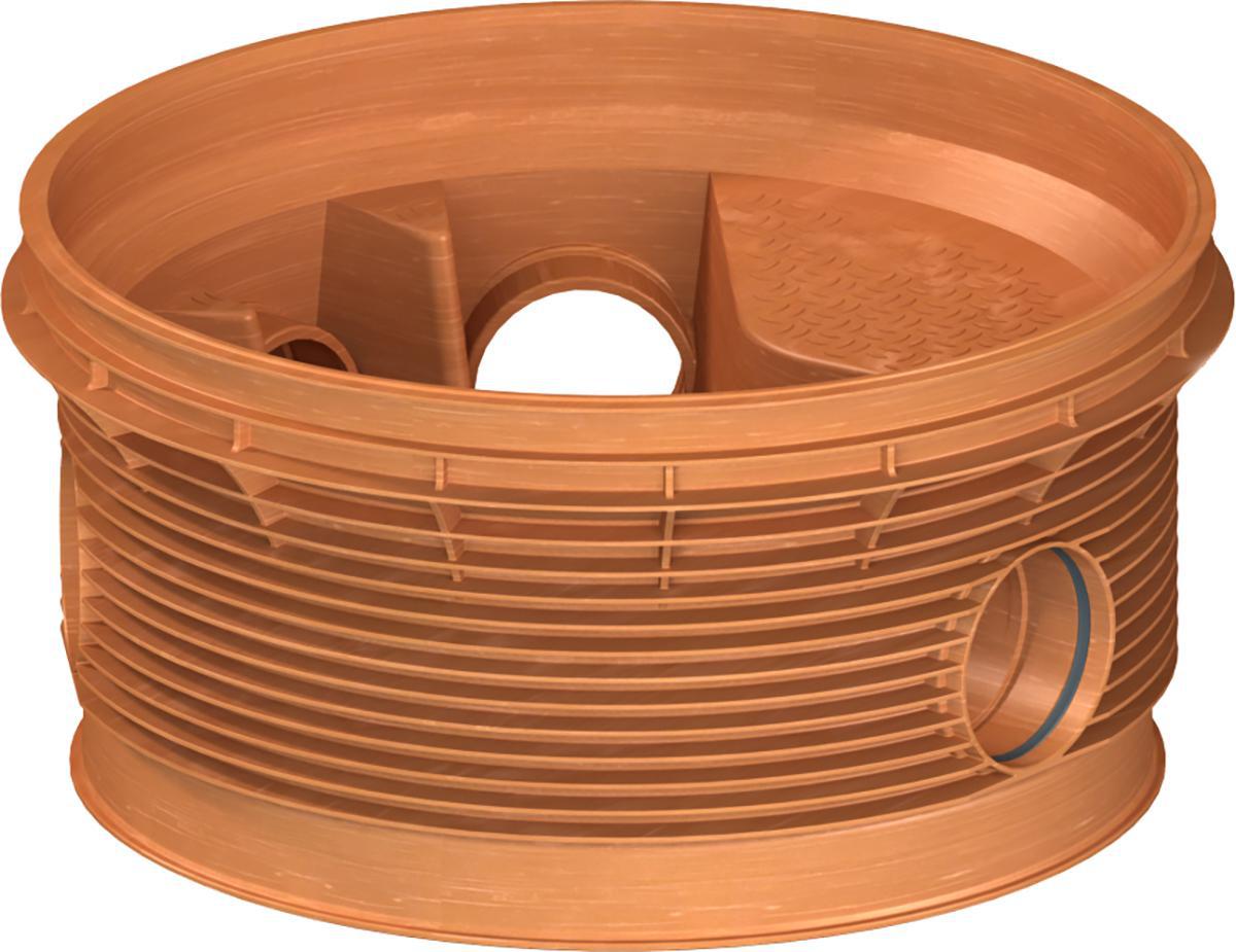 Decent well, Pipelife PRO1000, dubbel branched - 1000/200 DECENT WELL DOUBLE BRANCHED 45°