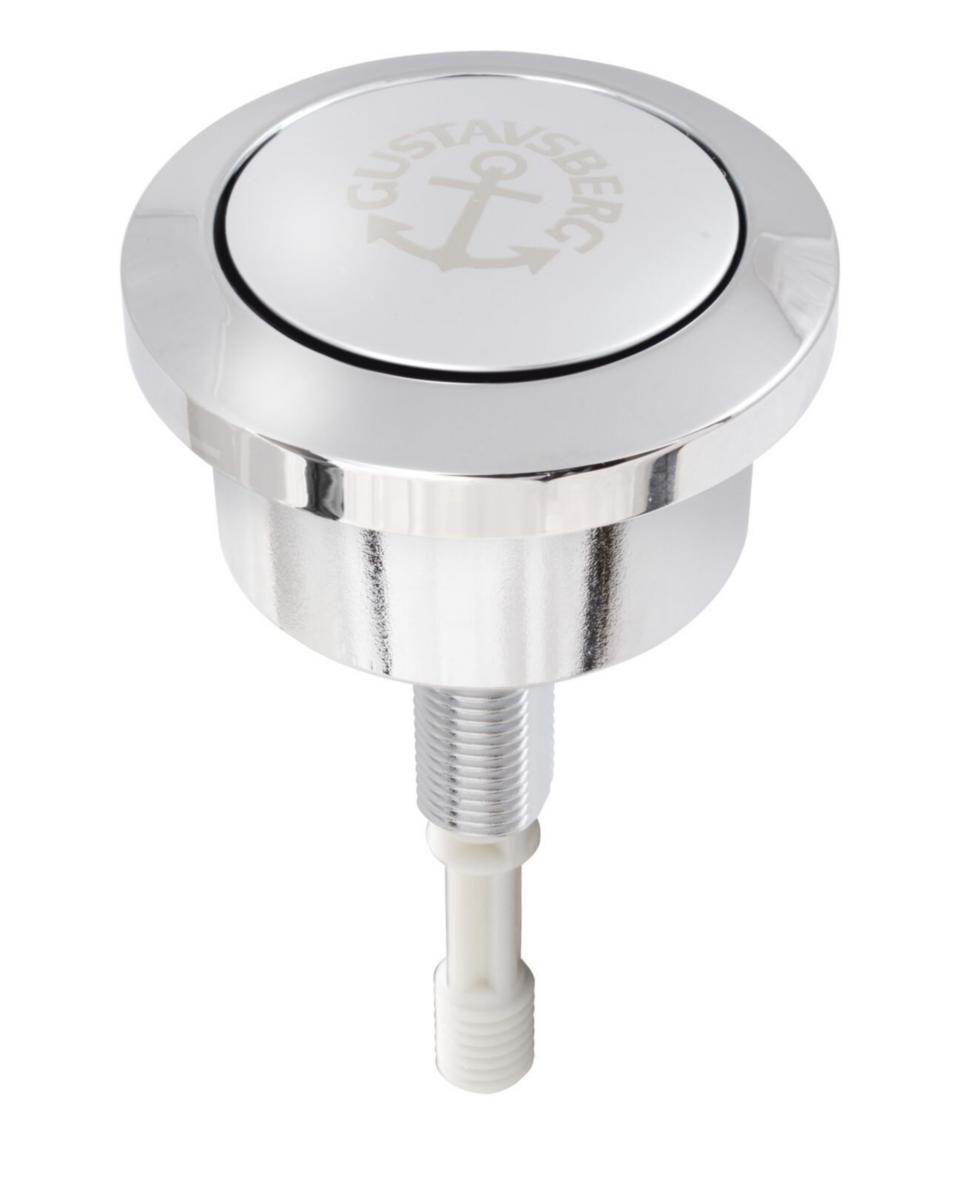 Tryckknapp enkel - Gustavsberg WC-stol Nordic 2002 - GBG T2 TRYCKKNAPP FKR. ENKEL