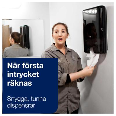 DISPENSER TORK KEDJEVIKT H2 HANDDUK SVART 552008