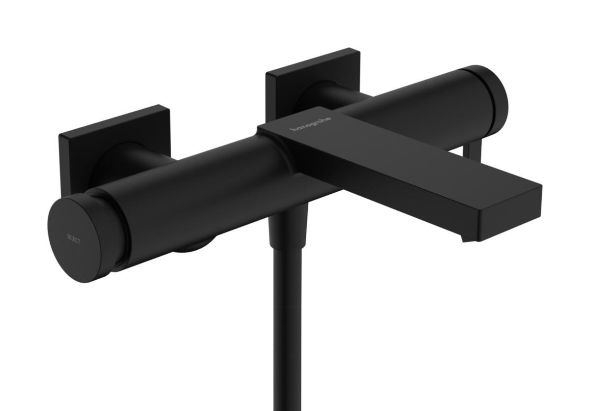Badkarsblandare Tecturis E, Hansgrohe - HANSGROHE BADKARSBLANDARE TECTURIS E MATT SVART