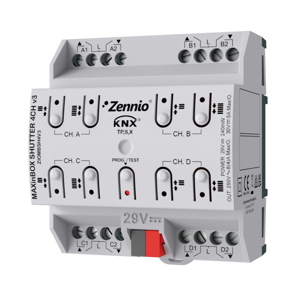 Jalusiaktor 4x230V Secure - JALUSIAKTOR 4X230V SECURE