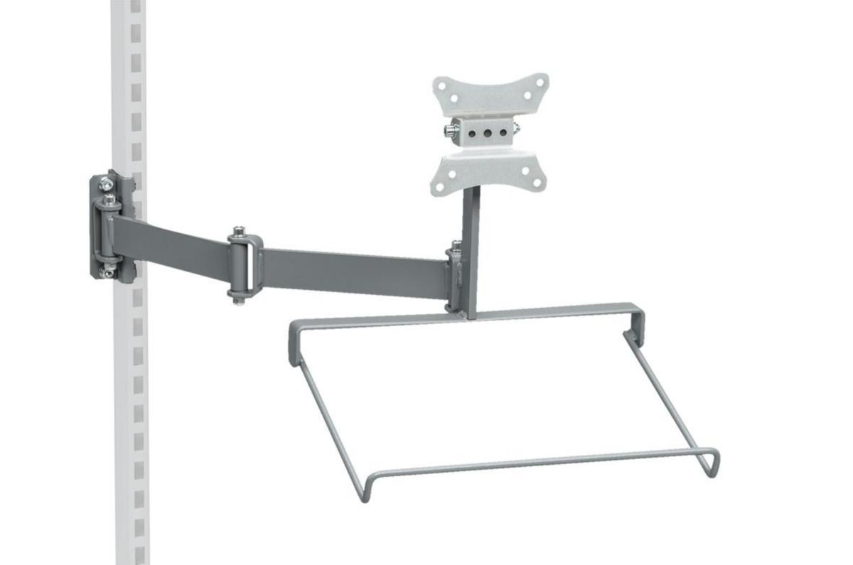 Flatsceenfäste WFI inkl tang och ledbar arm - FLATSCREENFÄSTE INKLUSIVE TANG TANGENTB.HÅLLARE O LEDBAR ARM