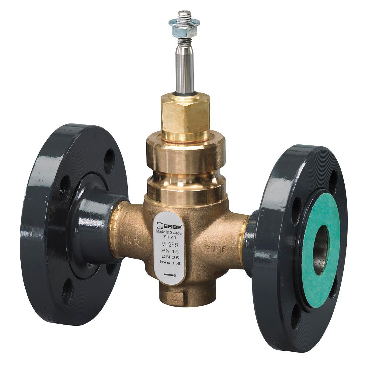 Reglerventil ESBE VLE325 2-vägs. Flänsad - VLE325 FLÄNS DN20 2-VÄGS ESBE PN16 FLÄNS DN20 KVS 1.6