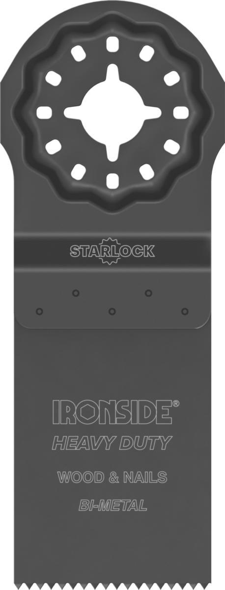 Multi-blade Ironside Starlock Wood w nails 44 mm - MULTI BLADE IRONSIDE 32MM WOOD W NAILS STARLOCK 202713