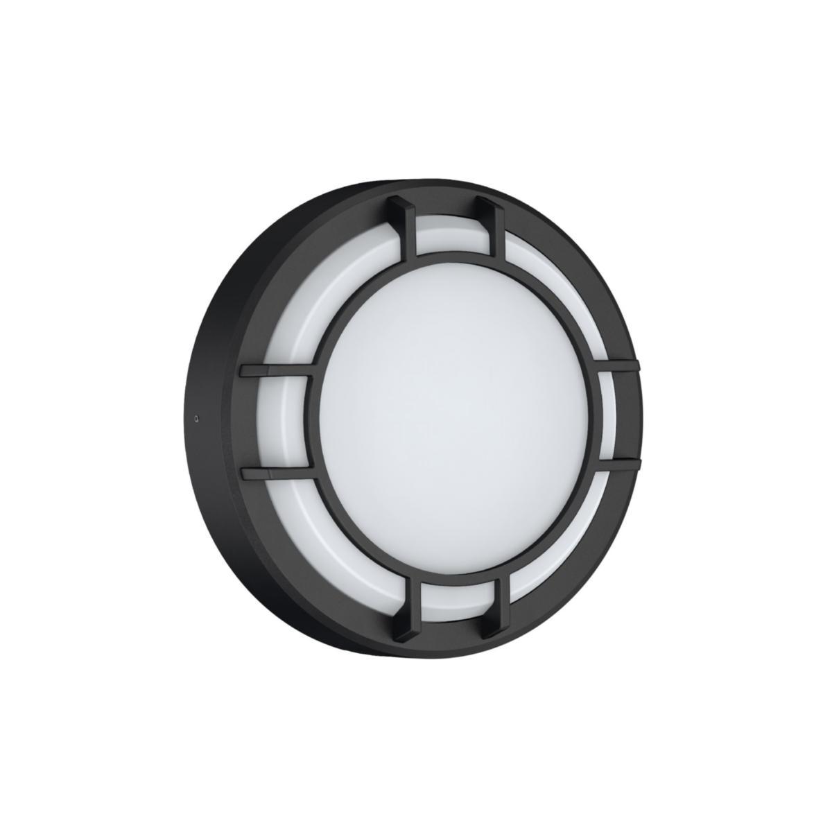 Väggarmatur Mezzaluna Grid IP65 - VÄGGARM 10-15W 3/4K MEZZALUNA GRID