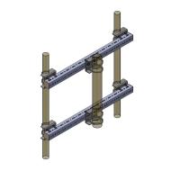 Länkfäste rör Ø35-90mm