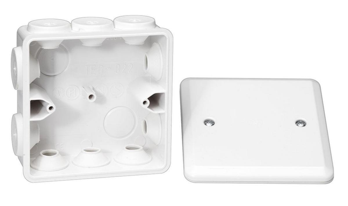 Junction box TED 022 Exxactvit, IP65 - TED-022 JUNCTION BOX W/O TERM IMT34113