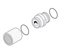 Strålsamlare för bidé, Gustavsberg