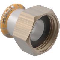 Unionskoppling med lekande mutter, rostfritt, Mapress Therm