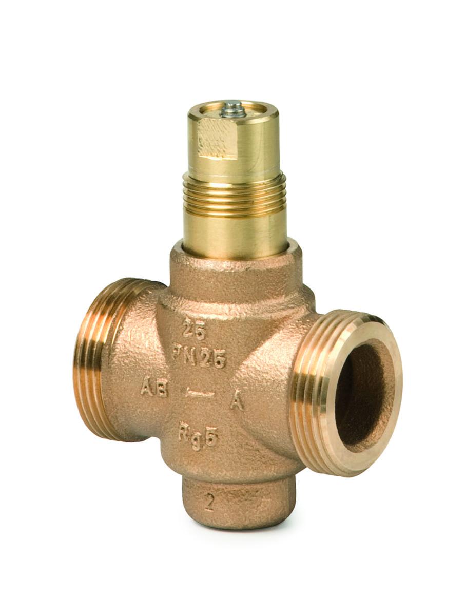 Styrventil 2-vägs VVG549, Siemens - SIEMENS VENTIL VVG549.15-2.5 2-VÄGS. KVS2.5. PN25. DN15