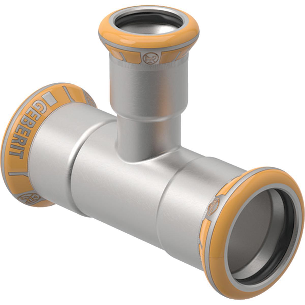 22/15/22 t-rör förm avstick mapress therm, geberit - t-rö...