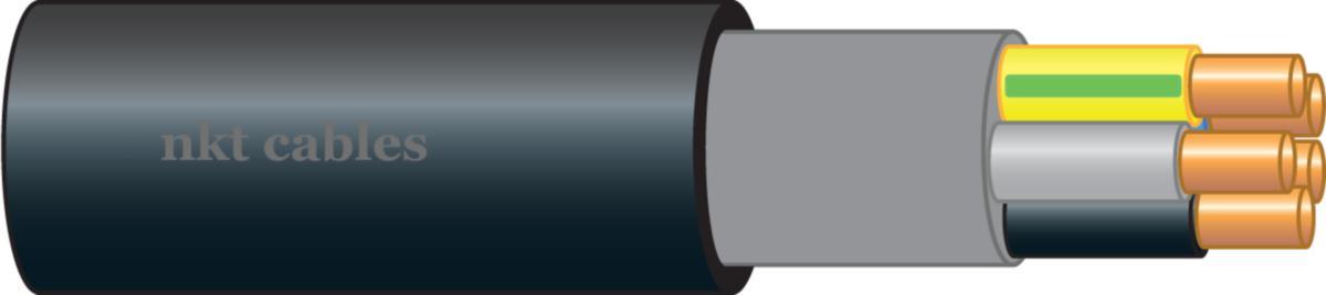 Power cable SE-N1XE-U 1kV, NKT - SE-N1XE-U 5G10 CABLE